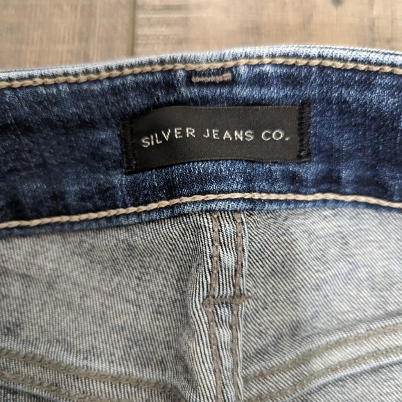 Silver jeans co Suki Mid Rise Skinny Jeans size 27 - Picture 5 of 5